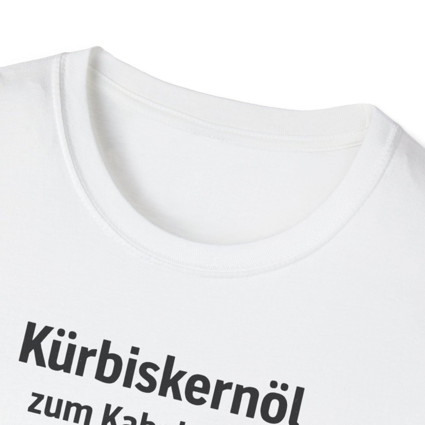 Kürbiskernöl zum Kabelsalat?" – Shirt